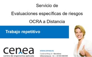 evaluacion riesgos ocra movimientos repetitivos