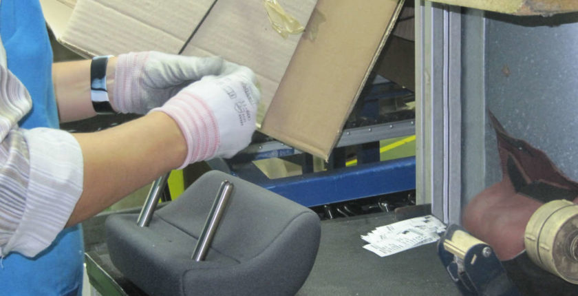 riesgo trabajos repetitivos sector auxiliar automocion