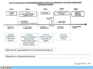 cursos ergonomia laboral ocupacional colombia