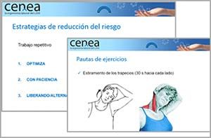 Programas de ejercicios ergonomicos y hábitos posturales