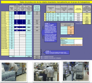 software ergonomia riesgos levantamiento cargas