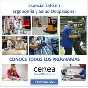 cursos de ergonomia cenea, curso ergonomia rreba