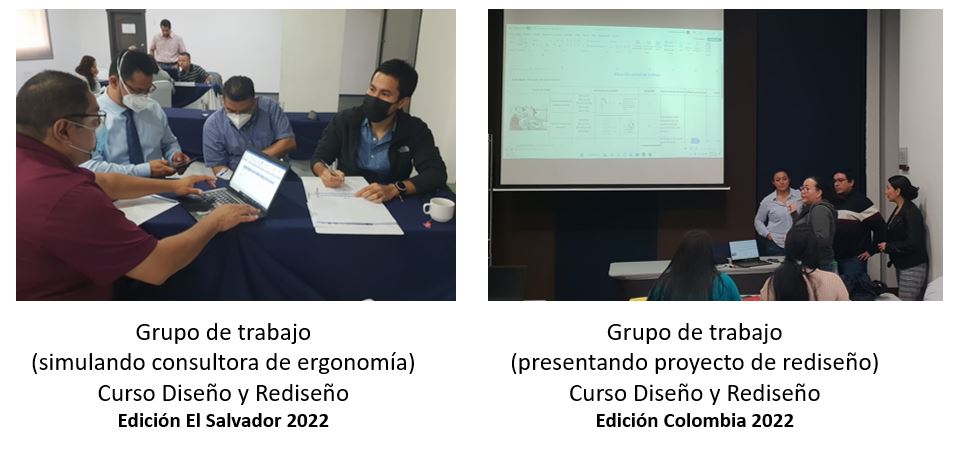 Alumnos curso diseño y rediseño ergonomico puestos de trabajo